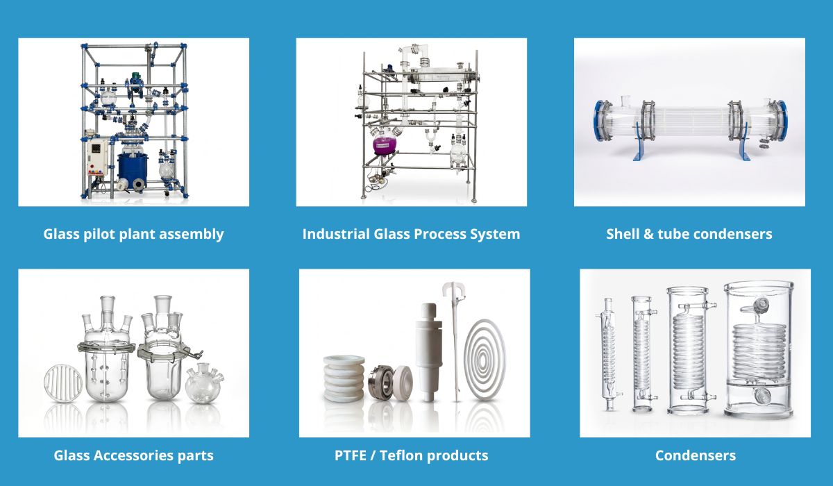 Laboratory glassware manufacturers in India providing borosilicate glass equipment for pharma, chemical and research laboratories